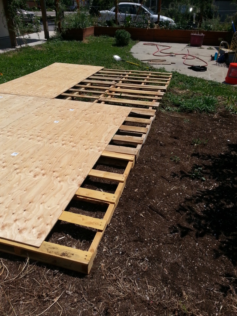 Creating a Dance Floor from Recycled Pallets | Our ...